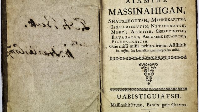 Des livres anciens en langues autochtones inscrits au Registre de la ...