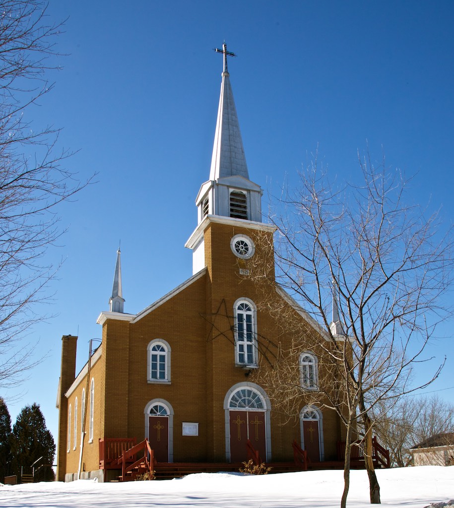 Lemieux restaure le clocher de son église Patrimoine Drummond